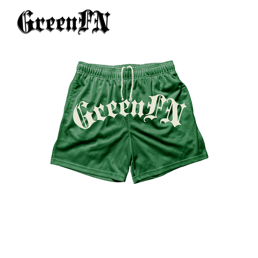 Green FN® Mesh Shorts